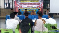 Caption: Musyawarah Desa Khusus dalam pembentukan pengurus Koperasi Desa Merah Putih Rongdalam, (dok. regamedianews). 