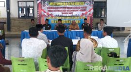 Caption: Musyawarah Desa Khusus dalam pembentukan pengurus Koperasi Desa Merah Putih Rongdalam, (dok. regamedianews). 