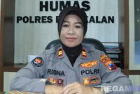 Caption: Kasi Humas Kepolisian Resor Bangkalan, Iptu Risna Wijayati, (dok. foto istimewa). 