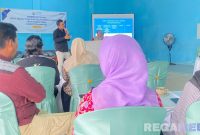 Caption: berlangsungnya bimtek dari Kemendes PDTT melalui Ditjen PDP, tentang desa peduli iklim dan desa tanggap bencana yang ramah anak. 