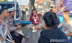Polantas Bangkalan Sosialisasi Aturan Kendaraan ODOL