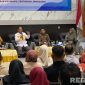 Caption: Bupati Gorontalo Utara Thariq Modanggu, tengah memaparkan Agenda 100 Hari Kerja Pemerintahan 