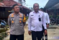 Caption: Kapolres Pamekasan (AKBP Hendra Eko Triyulianto) bersama Kepala Lapas Pamekasan (Syukron Hamdani), saat meninjau situasi dan kondisi Lapas. 