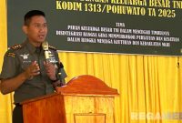 Caption: Dandim 1313 Pohuwato, Letkol Inf Madiyan Surya, (dok. regamedianews). 