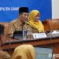 Caption: Pemkab Sampang saat rakor pembinaan pemerintah digital dan pemantauan SPBE, (sumber foto: Diskominfo Sampang). 
