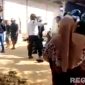 Caption: potongan video viral, saat polisi melakukan penangkapan terhadap terduga bandar narkoba, (dok. regamedianews). 