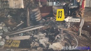 Warung Madura di Bangkalan Ludes Terbakar
