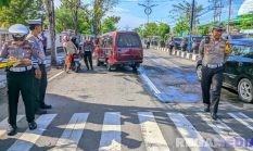 Jumlah Laka Lantas di Sampang Merosot