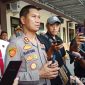 Caption: Kapolres Sampang AKBP Hartono, diwawancara awak media usai kunjungan silaturahmi Kapolda Jatim, (dok. regamedianews). 