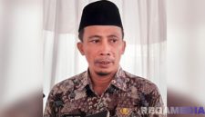 Caption: Kepala Dinas PUPR Kabupaten Pamekasan, Amin Jabir, (dok. regamedianews). 