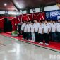 Caption: Bupati Sampang H. Slamet Junaidi saat mengukuhkan pengurus MCS, (dok. regamedianews). 