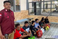 Caption: pengamanan pemindahan sejumlah warga binaan / napi Lapas Narkotika Pamekasan ke Lapas lain, (foto istimewa). 