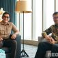 Caption: Andre Taulany saat kunjungan ke kantor pusat BPJS Ketenagakerjaan, (foto istimewa). 