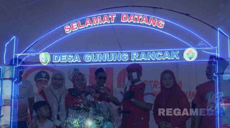 Caption: Foto ilustrasi gerbang desa (dok.regamedianews)
