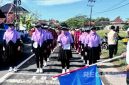 Caption: Nezma Group saat pelepasan gerak jalan (dok.regamedia)