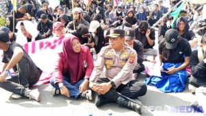 Aksi Demo di Pohuwato Berjalan Damai