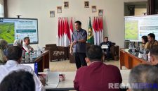Caption: Direkrur PSBLDP Andrey Ikhsan Lubis, memaparkan tentang Piloting Gerakan Mandiri Pangan (Gema Pangan).