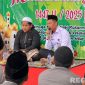 Caption: berdampingan dengan RKH Muhammad Sirullah Jauhari, Kalapas Narkotika Pamekasan (Kusnan) sampaikan sambutan dalam acara maulid nabi Muhammad SAW, (foto istimewa). 