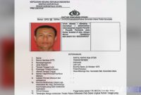Caption: Polres Gorontalo Utara terbitkan surat penetapan DPO terhadap pelaku pembunuhan wanita di Desa Mebongo, (dok. regamedianews). 
