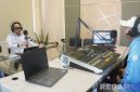 Caption: Kepala Rutan Kelas IIB Sampang Kamesworo, saat podcast di studio radio Salsabila FM,  (foto istimewa). 