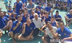 Kamesworo Ajak Napi Rutan Sampang Hidup Sehat