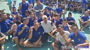 Kamesworo Ajak Napi Rutan Sampang Hidup Sehat