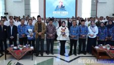 Caption: pose bersama rektor dan dosen UTM, Wabup Bangkalan dengan Kepala LLDIKTI Wilayah VII Jawa Timur, Prof. Dr. Dyah Sawitri, (foto istimewa). 