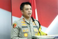 Cation: Kapolres Bangkalan (AKBP Hendro Sukmono). 