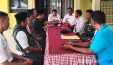 Caption: Camat Burneh bersama Forkopimcam dan perwakilan SPPG, rakor pemetaan wilayah penerima program MBG, (dok. regamedianews). 
