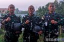 Caption: Tiga CASN Lapas Narkotika Pamekasan lolos seleksi Komcad, (foto istimewa). 