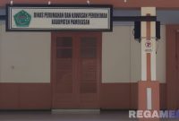Caption: Kantor DPRKP Kabupaten Pamekasan. 