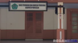 Caption: Kantor DPRKP Kabupaten Pamekasan. 