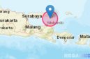 Caption: titik lokasi terjadinya gempa bumi, (sumber foto: Badan Meteorologi, Klimatologi, dan Geofisika / BMKG). 