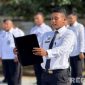 Caption: seluruh pegawai Lapas Narkotika Pamekasan, saat menggelar upacara peringatan Hari Kesaktian Pancasila, (foto istimewa). 