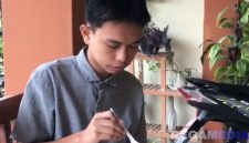 Caption: Yusuf Abdurrahman, santri asal Sampang yang selamat dari ambruknya bangunan mushola Ponpes Al-Khoziny Buduran, (dok. regamedianews). 