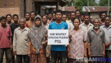 Caption: ilustrasi Gemini AI, sejumlah warga menuntut kejelasan terkait program PTSL, (dok. regamedianews). 