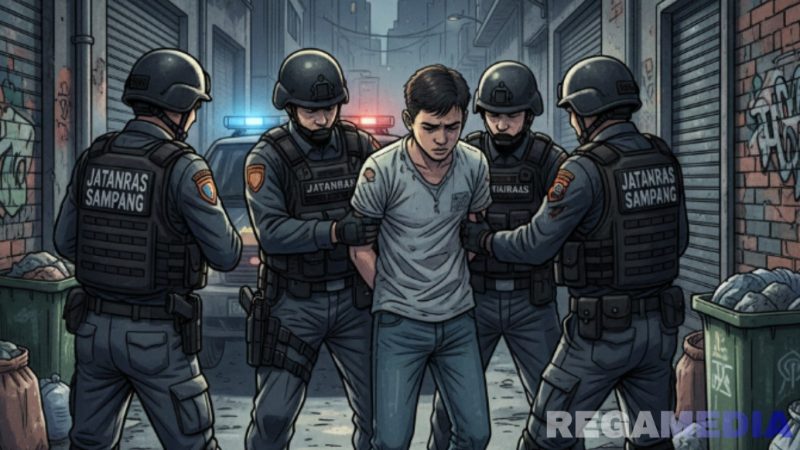 Caption: ilustrasi, Tim Jatanras Satreskrim Polres Sampang menangkap pelaku tindak pidana persetubuhan anak dibawah umur, (dok. regamedianews). 