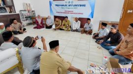 Caption: berlangsungnya kegiatan rembuk stunting oleh Pemdes Rabasan bersama lintas sektor, (dok. regamedianews.com