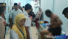 Caption: sebelum dirujuk ke RSUD Sampang, korban begal sempat dibawa ke Puskesmas Jrengik, (dok. foto viral). 