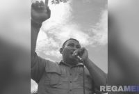 Caption: Andi Buna aktivis Gorut, (dok. regamedianews). 