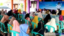 Caption: BPJS Ketenagakerjaan Madura, saat sosialisasi program perlindungan sosial kepada PNM Mekaar Regional Bangkalan. 