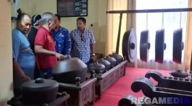 Caption: tampak dalam Museum Cakraningrat Bangkalan, (dok. regamedianews). 