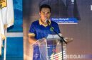Caption: Ketua PBSI Kabupaten Sampang Mohammad Farok, (sumber foto: Prokopim Pemkab Sampang).