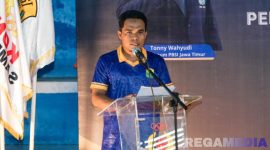 Caption: Ketua PBSI Kabupaten Sampang Mohammad Farok, (sumber foto: Prokopim Pemkab Sampang). 