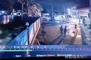 Caption: rekaman cctv saat terjadinya pembacokan terhadap petugas SPBU Camplong oleh sejumlah orang, (dok. regamedianews).