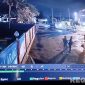 Caption: rekaman cctv saat terjadinya pembacokan terhadap petugas SPBU Camplong oleh sejumlah orang, (dok. regamedianews). 