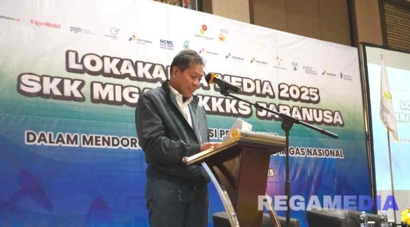 Caption : Anggono Mahendrawan, Kepala Satuan Kerja Khusus Pelaksana Kegiatan Usaha Hulu Minyak dan Gas Bumi Perwakilan Jabanusa, (dok. regamedianews). 