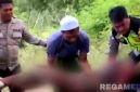 Caption: potongan video beredar, tampak anggota Polsek Tambelangan dibantu warga mengevakuasi korban, (dok. regamedianews). 
