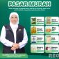 Caption: Gubernur Jatim Khofifah Indar Parawansa, tampak di pamflet Pasar Murah dalam rangka memperingati Hari Jadi Provinsi Jawa Timur ke-80, (dok. regamedianews). 