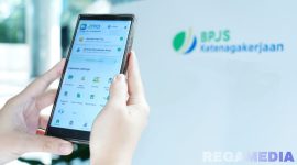 Caption: aplikasi Jamsostek Mobile BPJS Ketenagakerjaan, (dok. foto istimewa). 